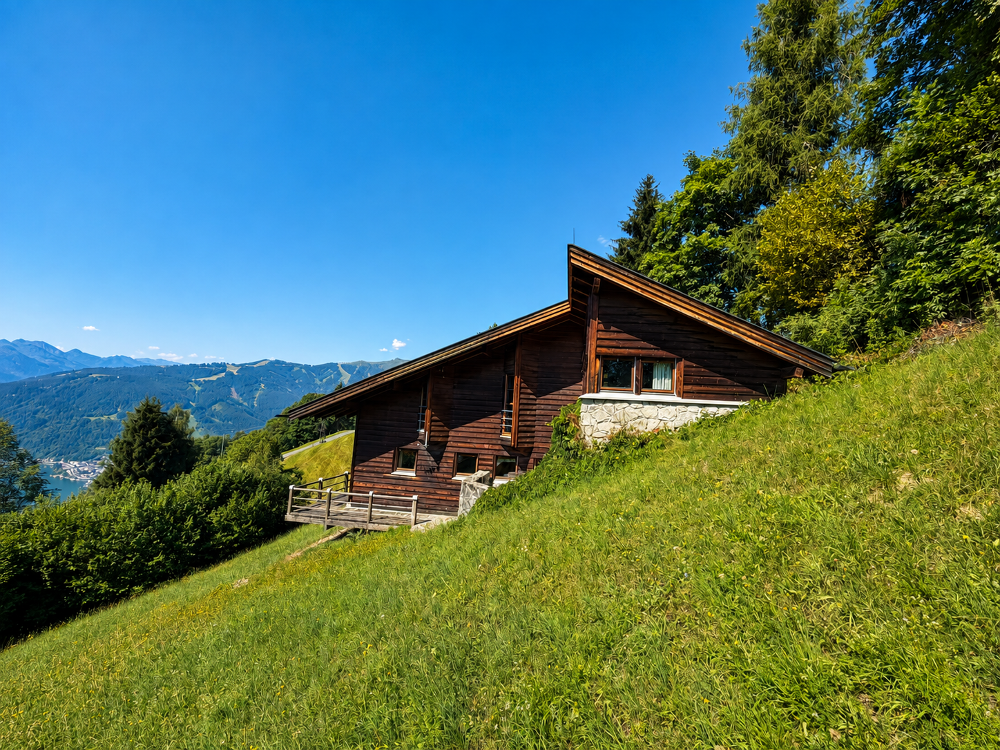 Zweitwohnsitz über dem Zeller See – alpines Chalet mit traumhaftem Panoramablick