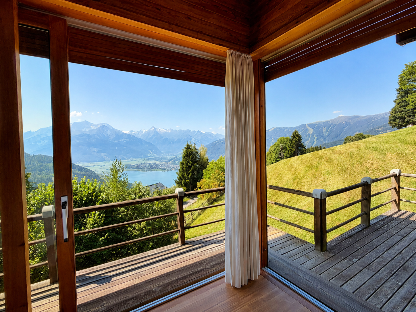 Zweitwohnsitz über dem Zeller See – alpines Chalet mit traumhaftem Panoramablick
